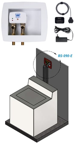 Instantly Shut Down Costly Washing Machine Leaks with the RS-090-E